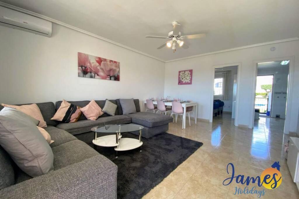 Laguna Townhouse Overlooking Communal Pool Lom01 * Ciudad Quesada